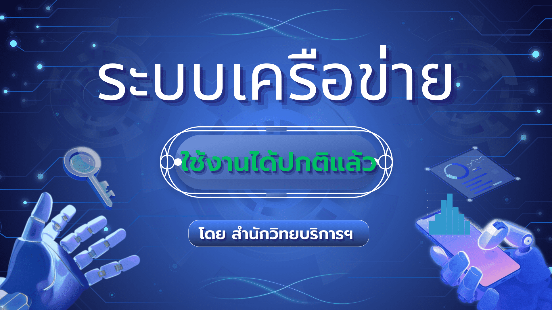 อินเตอร์เน็ตภายในมหาวิทยาลัยฯ
