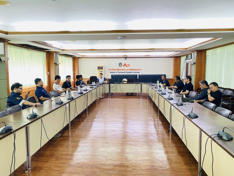 ประชุมเตรียมความพร้อม ในการจัดแข่งขันกีฬาบุคลากรกลุ่มราชภัฏภาคใต้ “นคราปัญญาเกมส์”